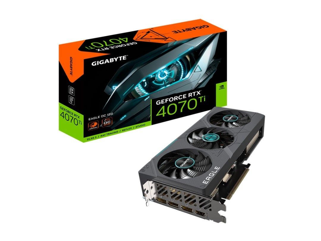 GIGABYTE GeForce RTX 4070 Ti EAGLE OC 12G461537131270645760