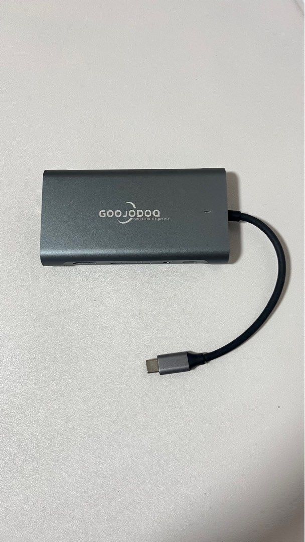 GOOJODOQ Multiple USB Hub 3.0 Port Type C for Macbook (Category: Other Mobile & Gadget Accessories) located in Quezon City. Submitted by rie.declutter (Listing ID 1439321523, Image 1). Description: - good condition - rfs: di na nagagamit.