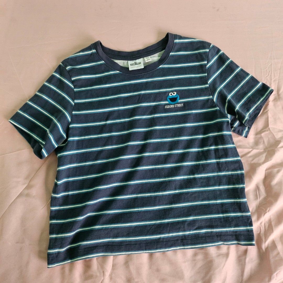 GU Sesame Street Boxy Top (Category: Shirts) located in Quezon City. Submitted by arydeclutters (Listing ID 1439313043, Image 1). Description: RFS: need funds and decluttering LAST PRICE POSTED!! QC area MOP: GCash, Maya, GoTyme MOD: JNT, Lalamove, LBC ONLY SF shouldered by buyer.