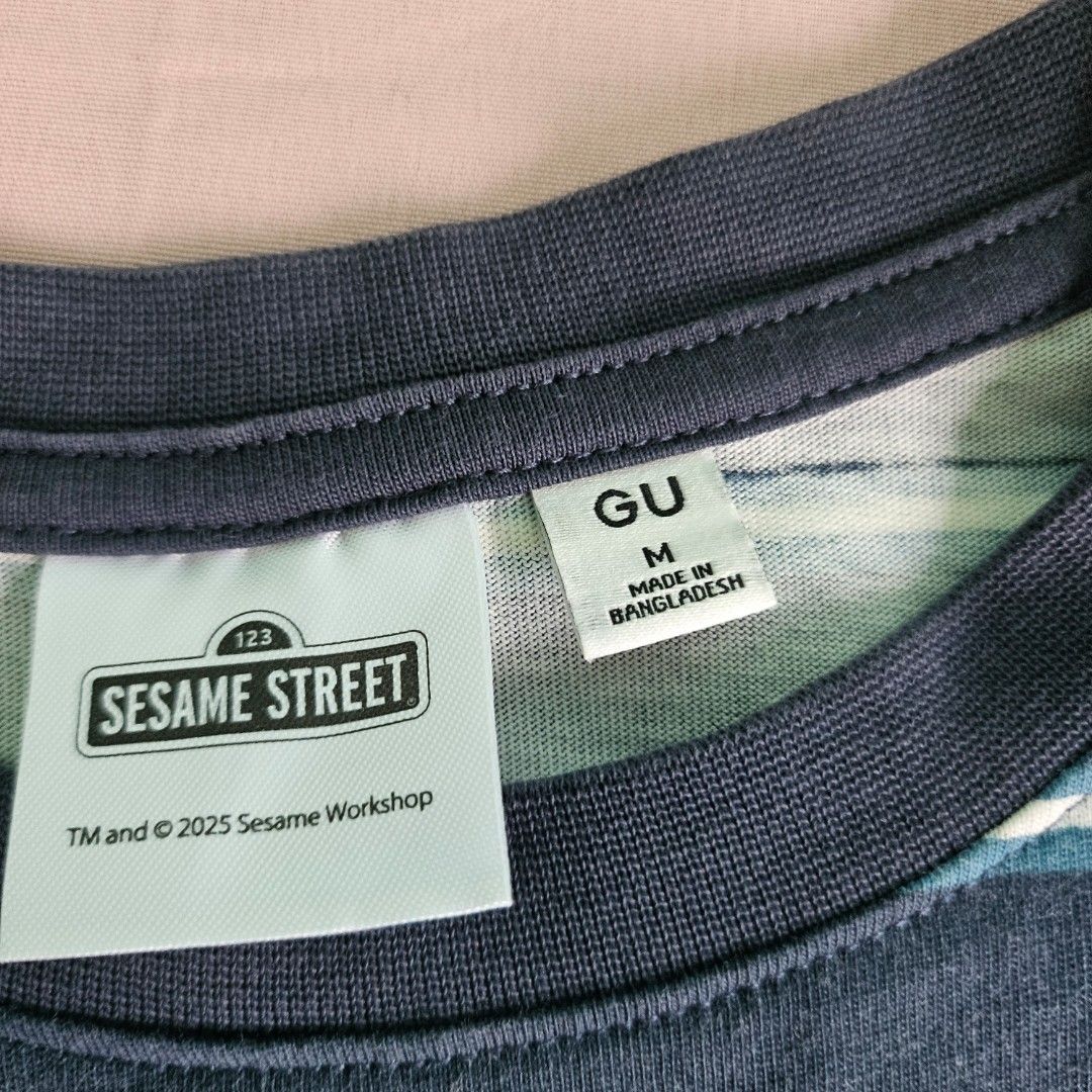 GU Sesame Street Boxy Top (Category: Shirts) located in Quezon City. Submitted by arydeclutters (Listing ID 1439313043, Image 3). Description: RFS: need funds and decluttering LAST PRICE POSTED!! QC area MOP: GCash, Maya, GoTyme MOD: JNT, Lalamove, LBC ONLY SF shouldered by buyer.