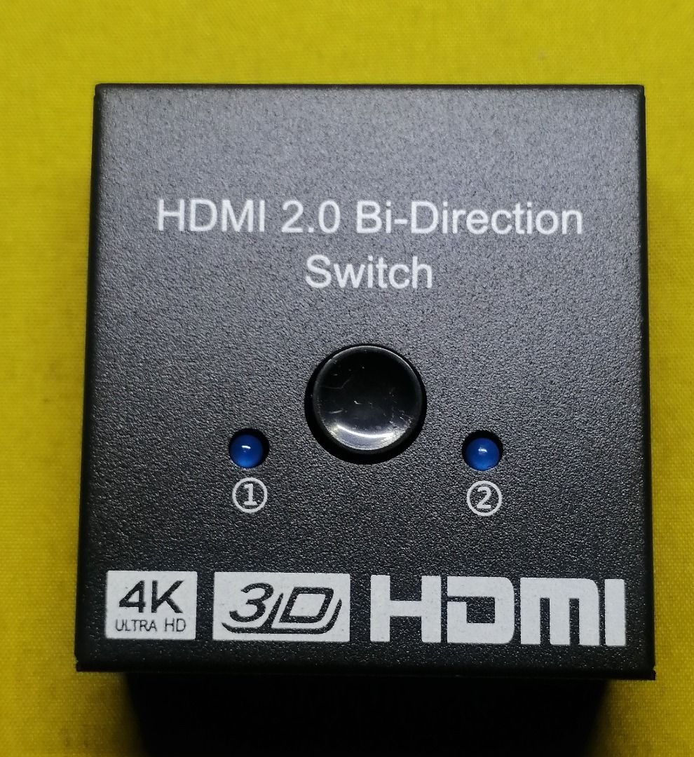 Hdmi Bi connector (Category: Lighting & Studio Equipment) located in Quezon City. Submitted by newwhale.f1c027 (Listing ID 1439307730, Image 1). Description: P350 hdmi bi connector 2in 1 out or 2in 2 out Brandnew pick up Lagro fairview Q.C. or via delivery lalamove rider po. Delivery fee sagot po ni buyer... Usually po buyer po ang nag book ng lalamove.. Para makita po at ma track nya si rider..fb page BSAonlinestore call 092zero 8114159 .