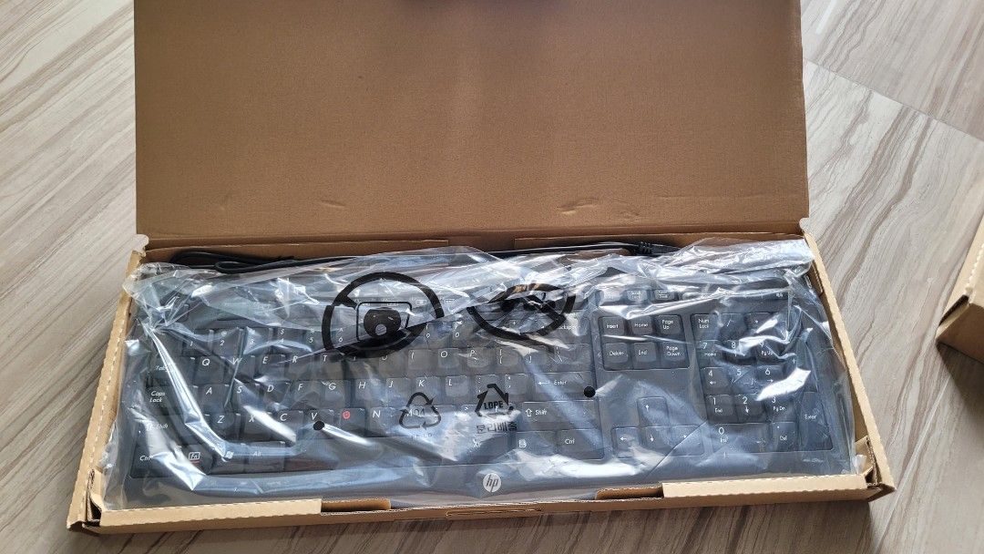 HP Wired Keyboard - Brand New461054464240527361