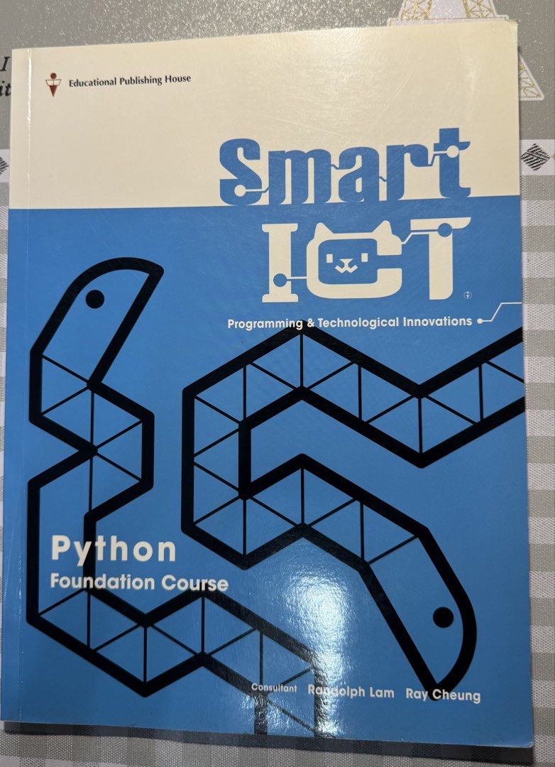 ICT Smart IoT Python Foundation Course, 興趣及遊戲, 書本 & 文具, 教科書 - Carousell