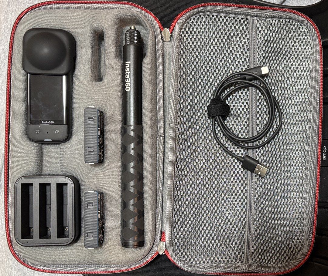 Insta360 X3 package price lowered (Category: Cameras) located in Mandaluyong City. Submitted by r3hobby (Listing ID 1410416885, Image 1). Description: Insta 360 set package - lowered price. LP Light used for travel What you see is what youll get except for the battery. 1pc battery included You get an invisible stick, one battery, case and fast charger. Meet in circuit makati or shipping at buyers expense .
