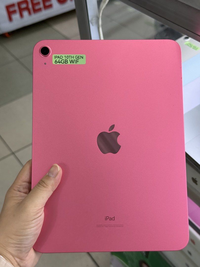 iPad 10th Gen 64GB WiFi Only No Issue (Category: iPad) located in Pasig City. Submitted by fairgadgetshop (Listing ID 1439346762, Image 1). Description: Buy • Sell • Trade • Swap Legit Seller w/ Physical Store Mabilis Kausap / Pass sa Scammer RFS: Buy and Sell 😊 Installment via Credit Card, GGives, Gcredit, SPaylater with additional interest We accepting Brandnew or Secondhand iPad 10th Gen 64GB WiFi Only No Issue Working Truetone/fingerprint No