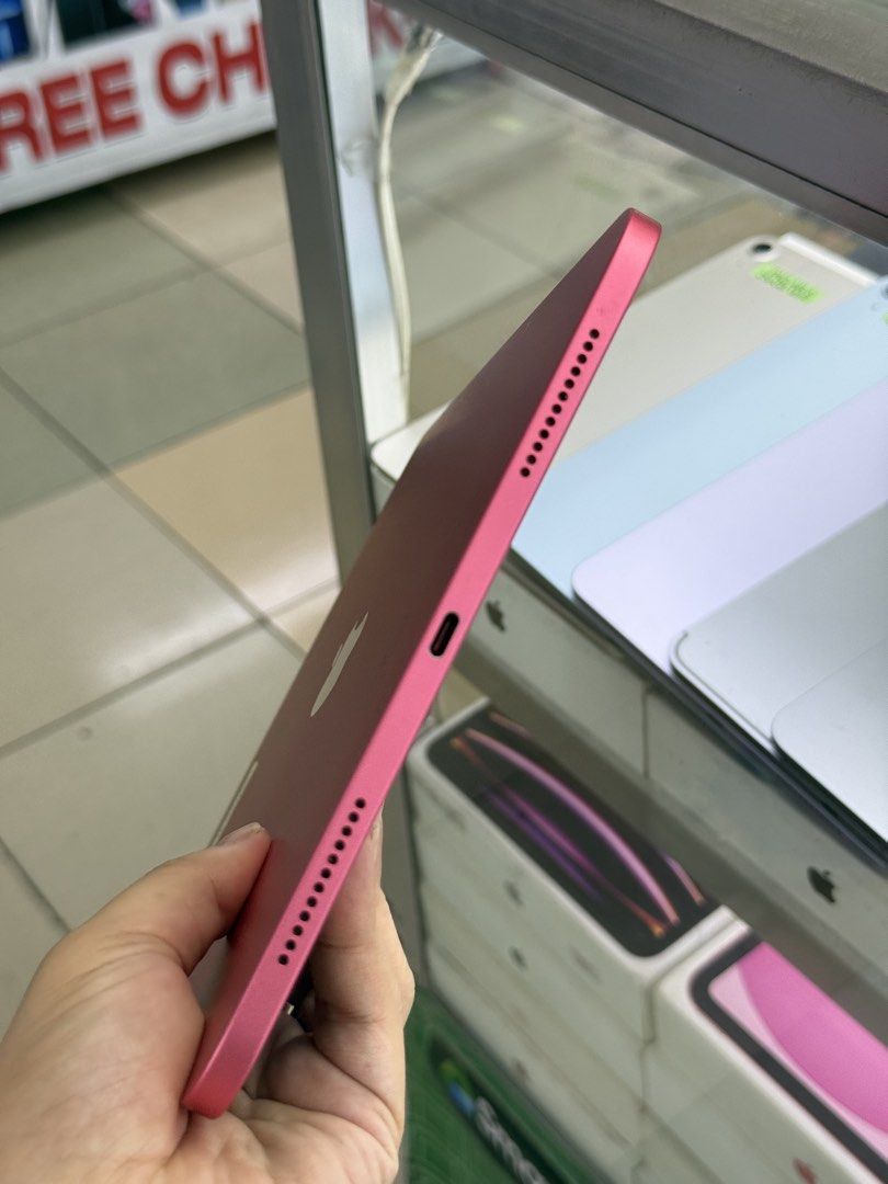 iPad 10th Gen 64GB WiFi Only No Issue (Category: iPad) located in Pasig City. Submitted by fairgadgetshop (Listing ID 1439346762, Image 3). Description: Buy • Sell • Trade • Swap Legit Seller w/ Physical Store Mabilis Kausap / Pass sa Scammer RFS: Buy and Sell 😊 Installment via Credit Card, GGives, Gcredit, SPaylater with additional interest We accepting Brandnew or Secondhand iPad 10th Gen 64GB WiFi Only No Issue Working Truetone/fingerprint No