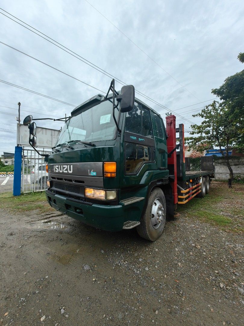 ISUZU GIGA 10PD1 SELF LOADER. (Category: Heavy Vehicles, Boats and Aircrafts Parts and Accessories) located in Subic. Submitted by osaka_subic (Listing ID 1389349436, Image 1). Description: ISUZU GIGA 10PD1 SELF LOADER. JOSAKA SUBIC INTERNATIONAL INC. OFFERS TEHE BEST QUALITY AND AFFORDABLE JAPAN SURPLUS TRUCKS AND HEAVY EQUIPMENT. 📍Location: JASA Road Purok 2, Lubao, Concepcion, Pampanga. For inquiries please contact: 📞0919 997 7999 📞0917 779