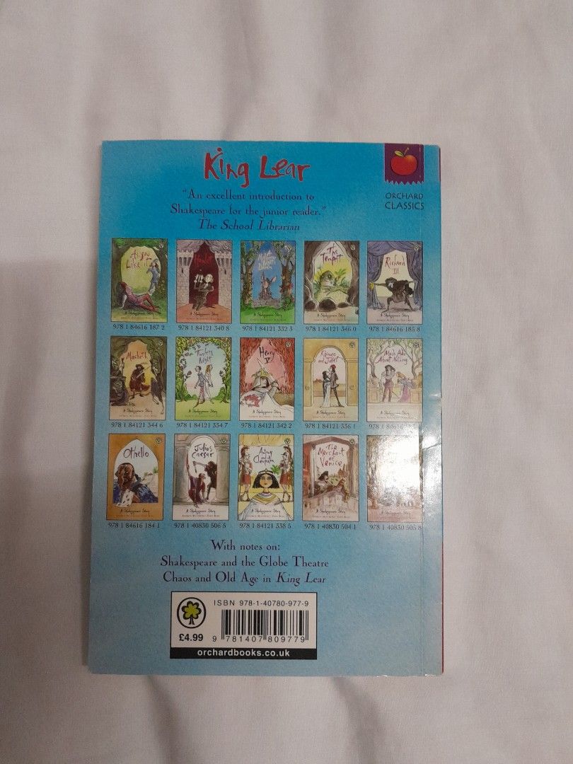 King Lear (Category: Storybooks) located in Puchong. Submitted by bobprelovedbooks (Listing ID 1439418090, Image 2). Description: I dont think this book is for kids. Ada satu image tu buat saya traumatise. Terkejut budak kalau baca. Like legit even my sister shocked.