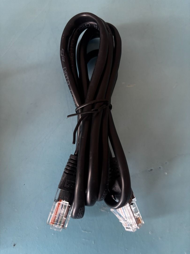 LAN Cable Cat 5e - Yellow and Black461291297273303042