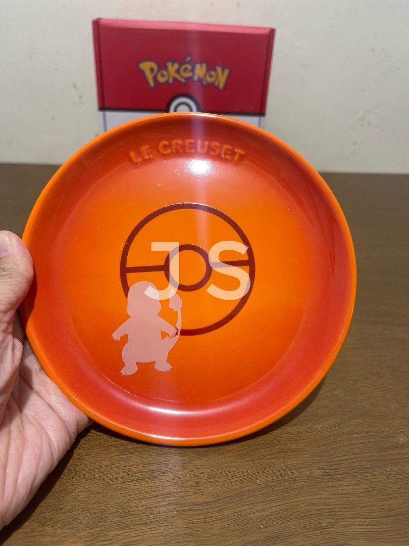 Le Creuset Pokemon Plate Set (Category: Dinnerware & Cutlery) located in Quezon City. Submitted by jiglieshop (Listing ID 1439291859, Image 3). Description: - Le Creuset Pokemon Plates Set - Featuring Pikachu, Charmander, and other Pokemon characters - Each plate has the Le Creuset logo - Available in various colors: yellow, orange, purple sold per 5 pcs plates 17 cm LOC CAMARIN CALOOCAN MOP GCASH OR COD PABILI SA RIDER.