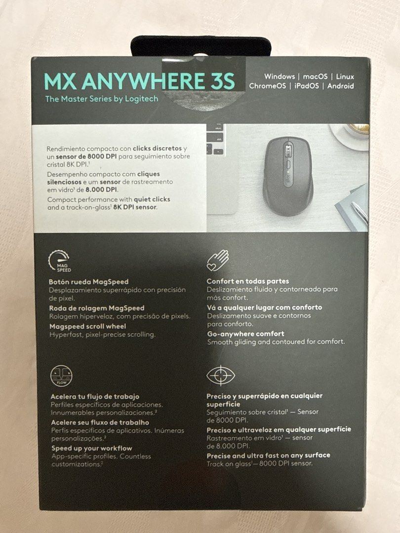Logitech MX Master 3S Wireless Mouse - Black461300558149068801