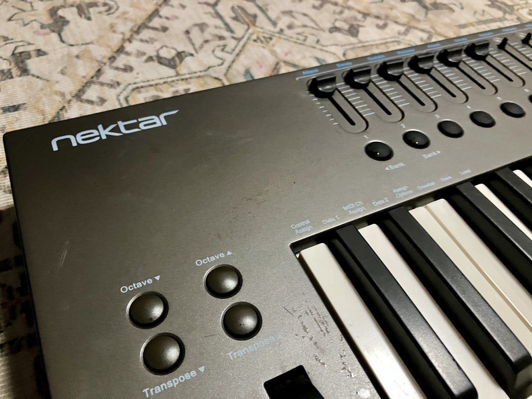 Nektar Impact LX61+ Midi Keyboard for DJs (Category: Other Audio Equipment) located in Manila. Submitted by chandler1990 (Listing ID 1439413354, Image 2). Description: Has missing knobs, please see pictures. Other than that, item is working as it should. .