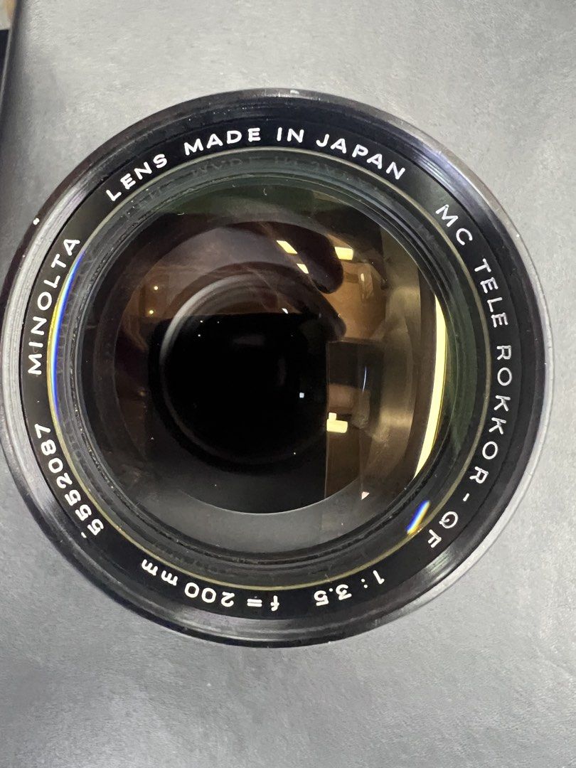 Minolta Mc tele Rokkor QF 200mm F3.5, Photography, Lens & Kits on