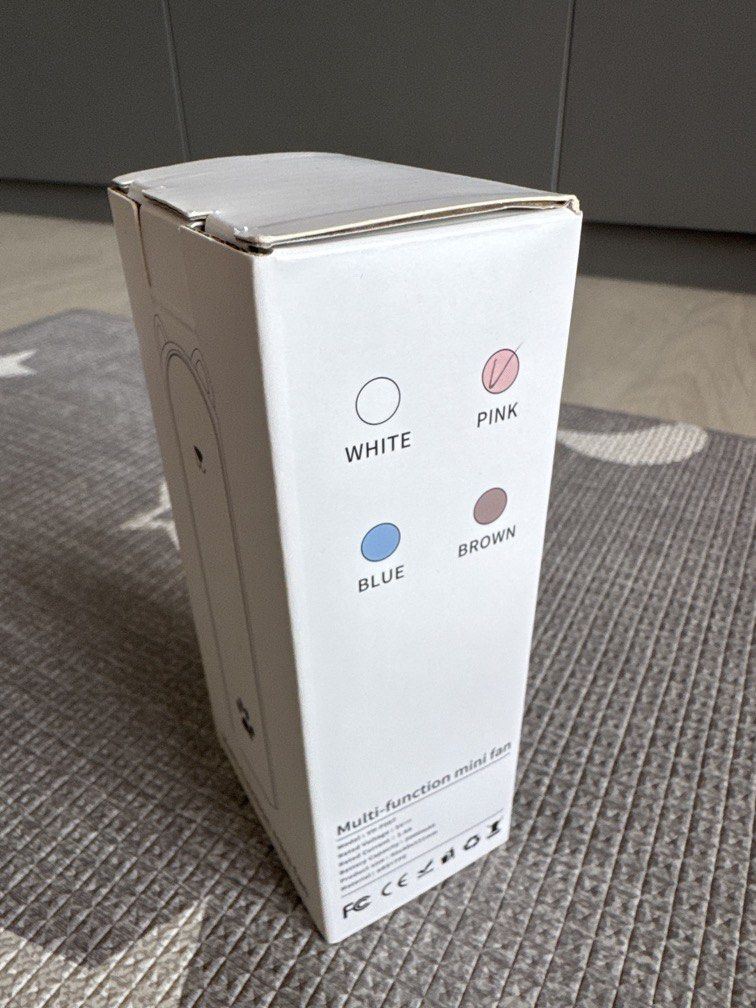 Multi function mini fan (Category: Other Mobile & Gadget Accessories) located in Singapore. Submitted by minigarage (Listing ID 1439325714, Image 2). Description: Brand new never used. Self collect under my block, or additional $3 for registered mailing. .