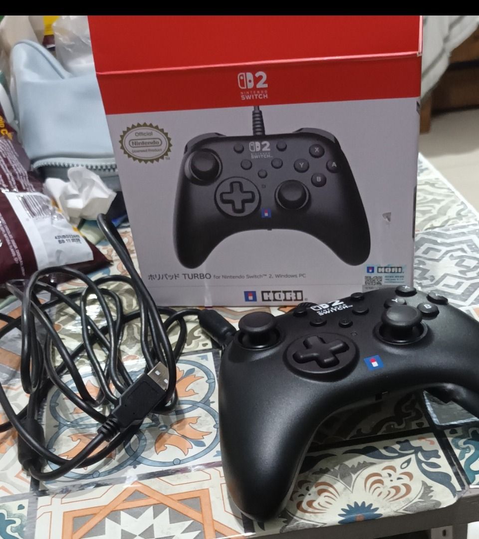 NS controller (Category: Controllers) located in Caloocan City. Submitted by brightdragon.a6 (Listing ID 1439344477, Image 1). Description: FOR SALE: HORI Nintendo Switch Controller Complete with box and cable Tested working, no issue Compatible sa Nintendo Switch / PC Meetup QC PM for sure buyer only.