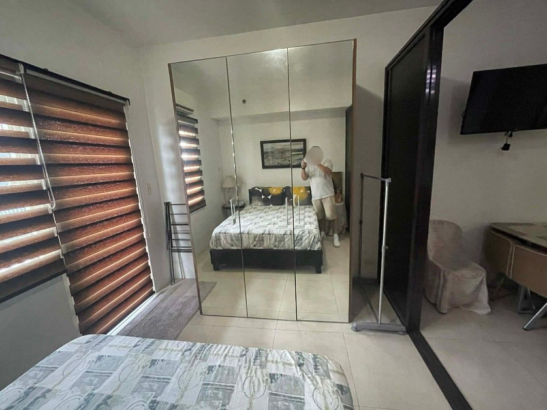 Nuvo Aspire Tower Studio Unit (Category: Apartments & Condos) located in Marikina City. Submitted by ksan11 (Listing ID 1439337637, Image 3). Description: -38sqm studio converted into 1 bedroom -fully furnished -with balcony facing city view -42nd floor -DIRECT BUYERS ONLY.