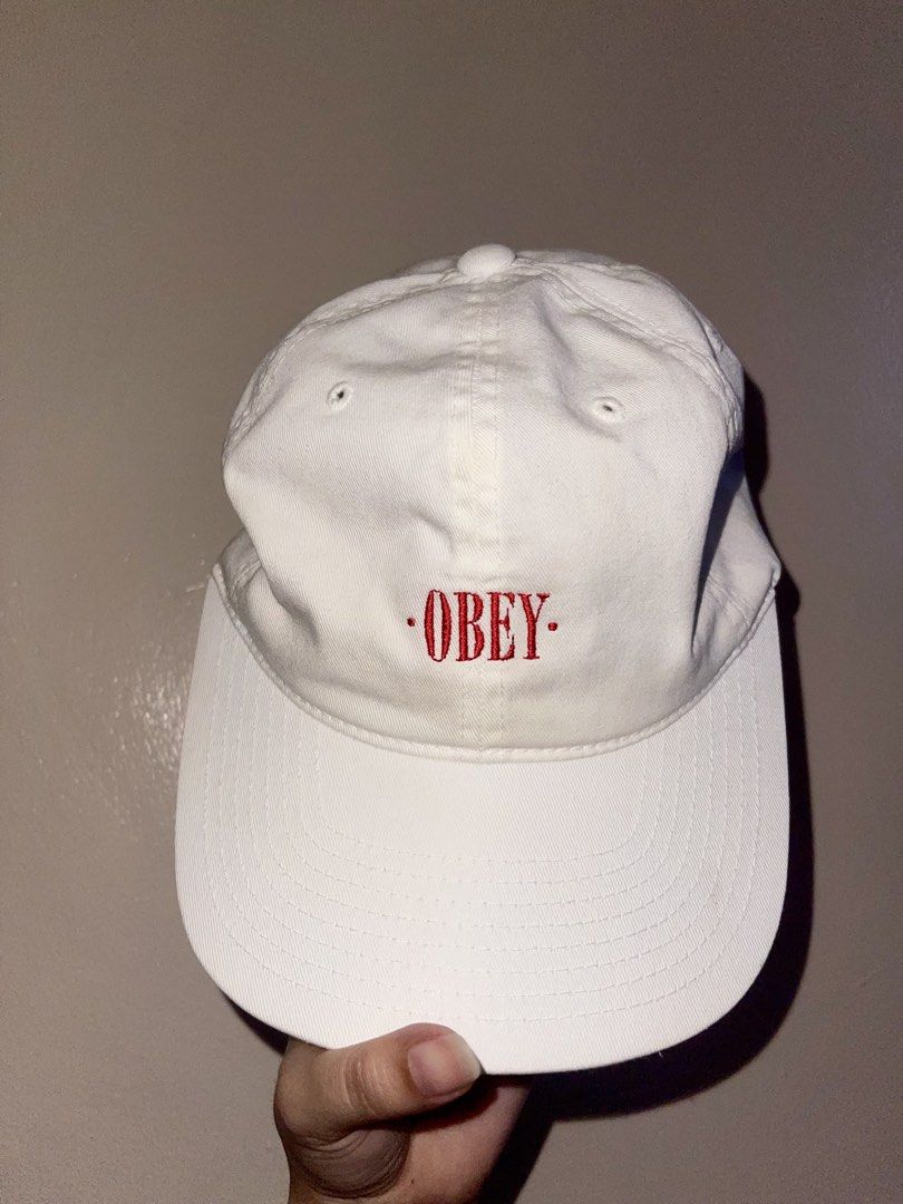 Obey Cap (Category: Caps & Hats) located in Cavite. Submitted by _Keyt (Listing ID 1439413626, Image 1). Description: - Original Obey Dad hat - Adjustable strap for a perfect fit - One size fits all ₱1,800 Imus loc. .