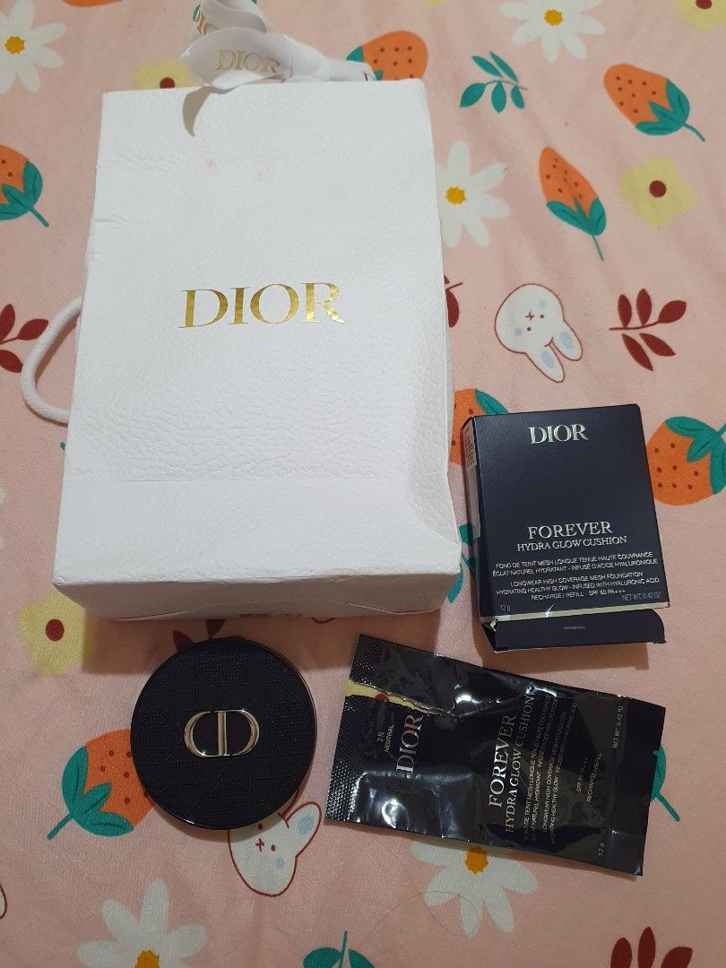 original dior cushion (Category: Makeup) located in Manila. Submitted by mary4ever201141 (Listing ID 1439296615, Image 1). Description: twice used original 90% full.