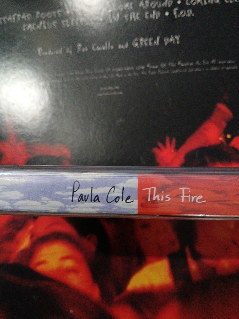 Paula Cole - This Fire Cassette Tape (Category: CDs & DVDs) located in Pili. Submitted by marktoraldo (Listing ID 1439350252, Image 3). Description: sealed Malaysian Press 600. add sf Gcash payment.