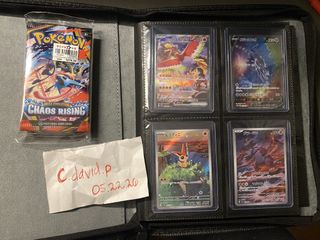 Pokemon TCG : Chaos Rising Booster Sleeved Packs, Hobbies & Toys, Toys ...