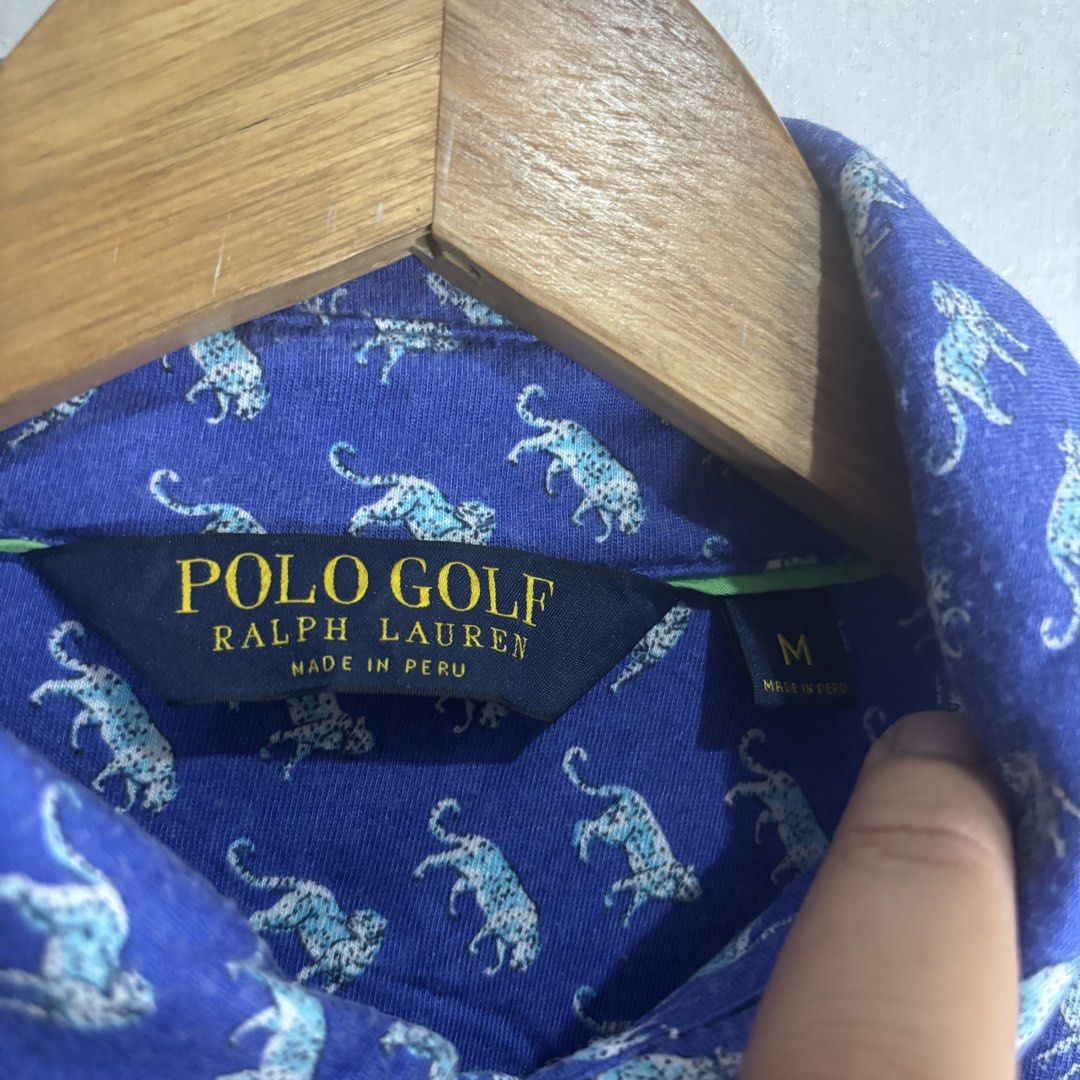 Polo Golf - AOP Leopard Polo Shirt (Category: Tshirts & Polo Shirts ) located in Cavite. Submitted by goodstayojan.cvt (Listing ID 1439365717, Image 2). Description: Polo Golf - AOP Leopard Polo Shirt M on tag(21.5 x 29.5-32) Verygood Condition No flaws! Negotiable! Kindly dm for your offer! Details posted. Dm us for more inquiries. Thanks. BUY AT YOUR OWN RISK! NO RETURN/EXCHANGE POLICY! SHIPS 1-3 DAYS AFTER PURCHASE! .