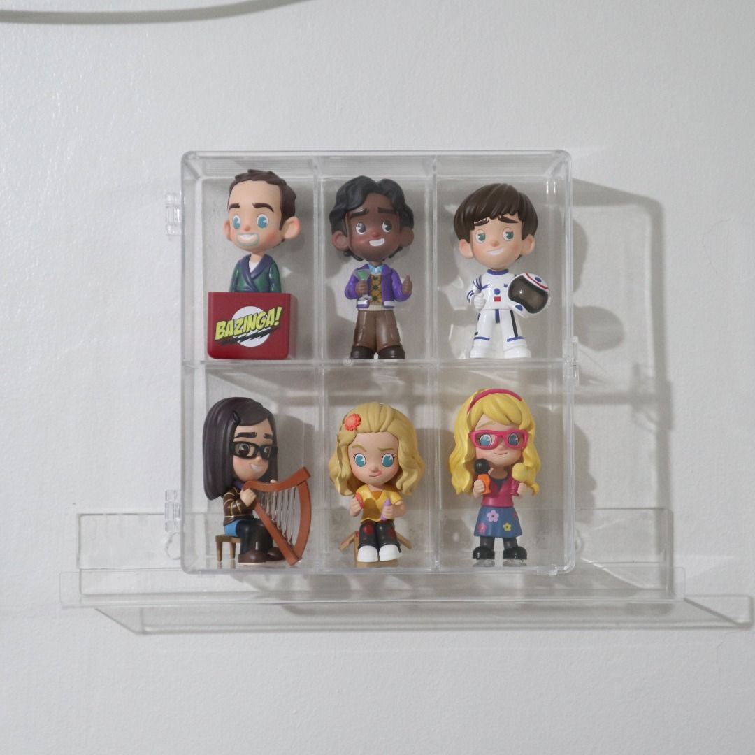 1PC POP MART - Big Bang Theory (Category: Designer & Blind Box Toys) located in San Pedro. Submitted by mmpnov (Listing ID 1439313488, Image 1). Description: PER PIECE (with card, no box) - Sheldon - Amy - Howard - Rajesh CONDI 5/5 — stored in acrylic case RFS does not spark joy anymore 🥲 LOC San Pedro, Laguna TAGS bbt.