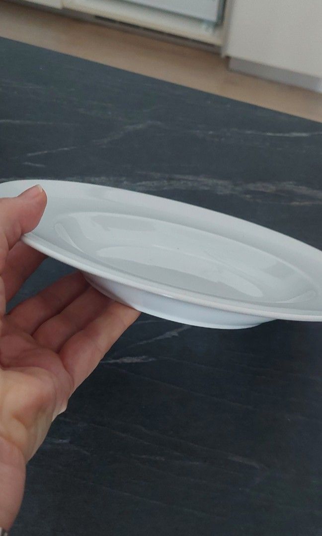 porcelain soup plates - white ceramic461372446653163522