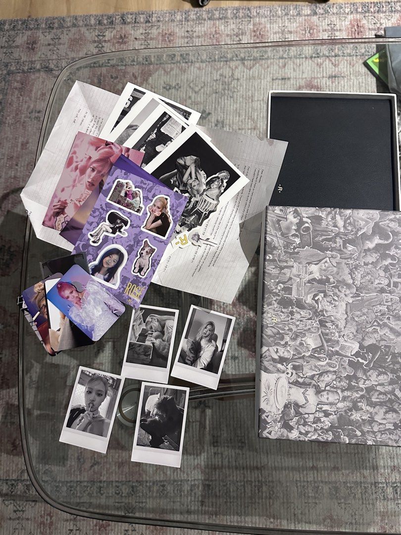 Blackpink Rose R Album (Category: CDs & DVDs) located in Paranaque City. Submitted by rosienoodles911 (Listing ID 1439359201, Image 3). Description: All inclusions in photo RFS: no longer collecting Can do lalamove/grab Meet up in BF Paranaque.