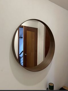 Apple-Shaped Decorative Mirrors, Furniture &amp; Home Living, Home Decor ...