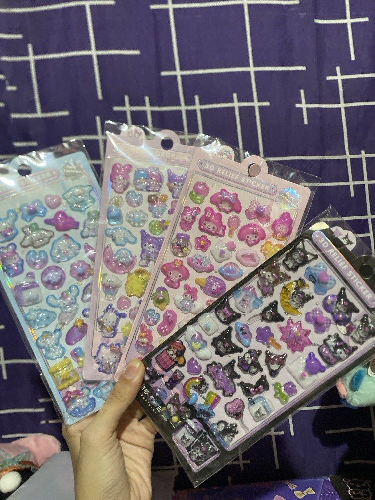 Sanrio Stickers Bon Bon Type (Category: Character Goods) located in Bulacan. Submitted by cute.finds.ph (Listing ID 1439262725, Image 1). Description: -₱40 each.