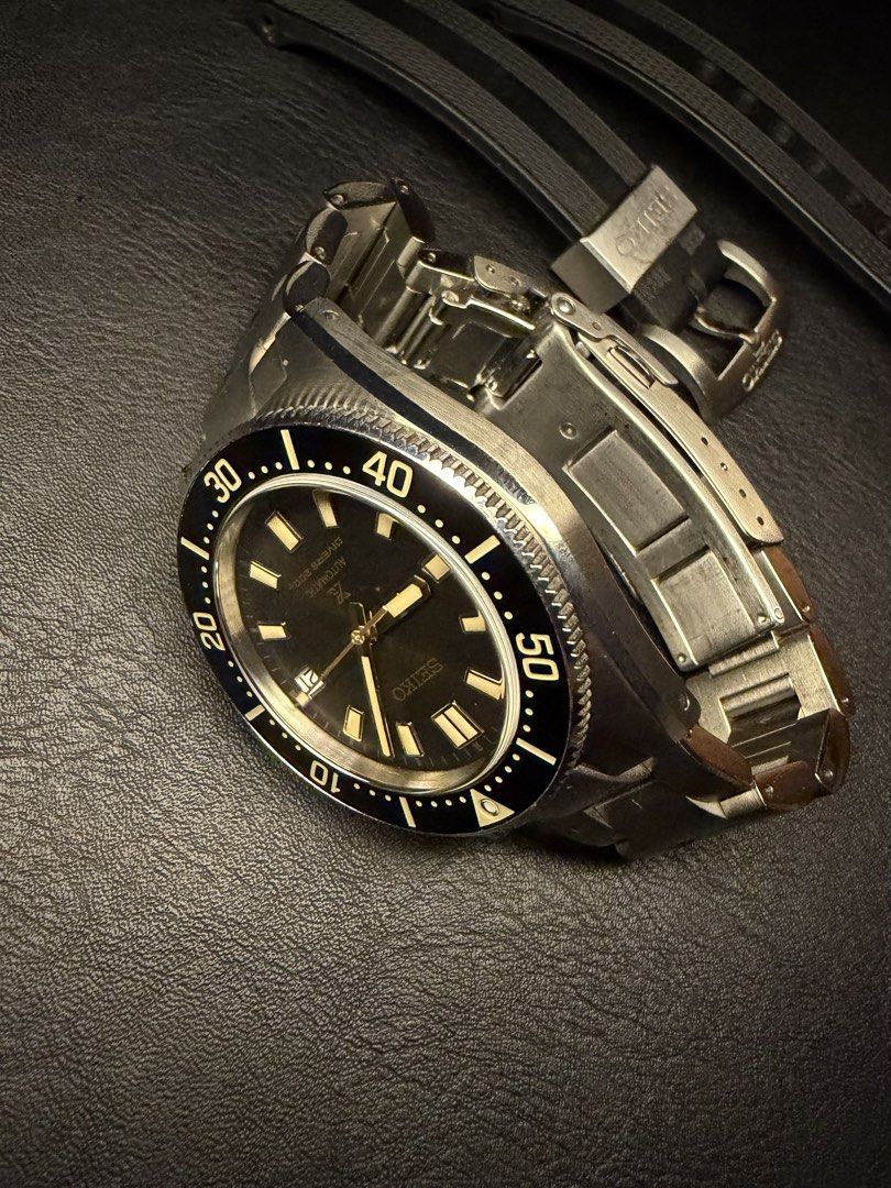 Seiko 62MAS Cappuccino Ref.SPB147 (Category: Men's Watches) located in Manila. Submitted by .reed. (Listing ID 1439275764, Image 2). Description: Seiko 62MAS “Cappuccino” Ref.SPB147 9/10 With double box, mechanical manual, booklet and stamped card With Original 62MAS Steel bracelet full links Super rare to get iykyk ₱42,500 Loc: Taguig.