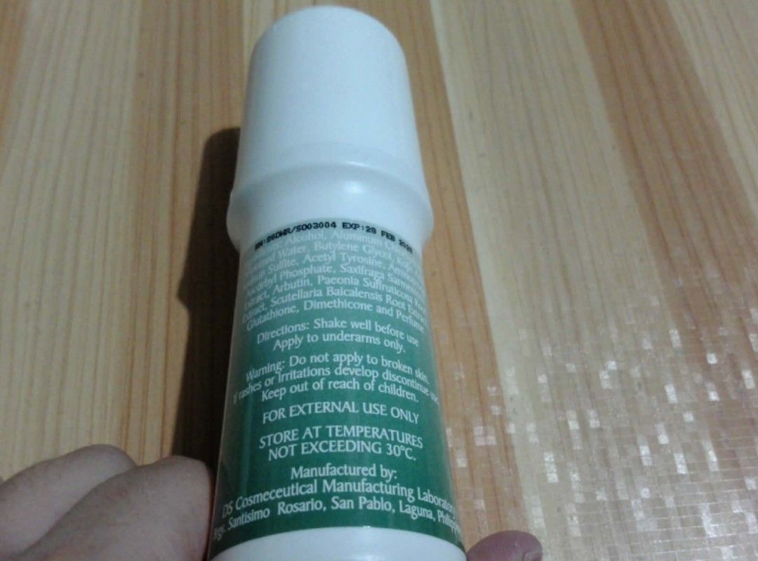 Skinceutique Deo Whitener 50ml (Category: Body Care) located in Mandaluyong City. Submitted by rainrain0513 (Listing ID 1439328530, Image 2). Description: used once MOD: GCASH (PAYMENT FIRST).