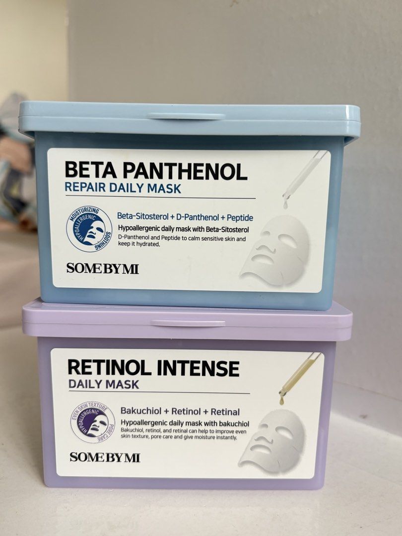 SomeByMe Repair Daily Mask (Category: Face Care) located in Imus. Submitted by skincare_niche (Listing ID 1439321752, Image 1). Description: 2 pcs yan pag both kukunin 600 na lang.