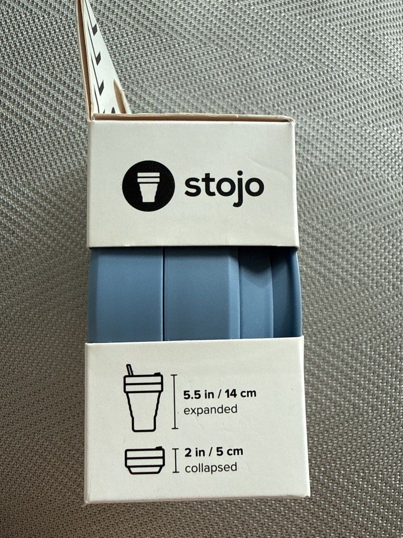 Stojo Collapsible Cup 16oz - Blue461260689098024963