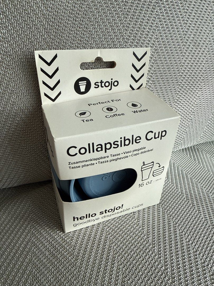 Stojo Collapsible Cup 16oz - Blue461260689098024960
