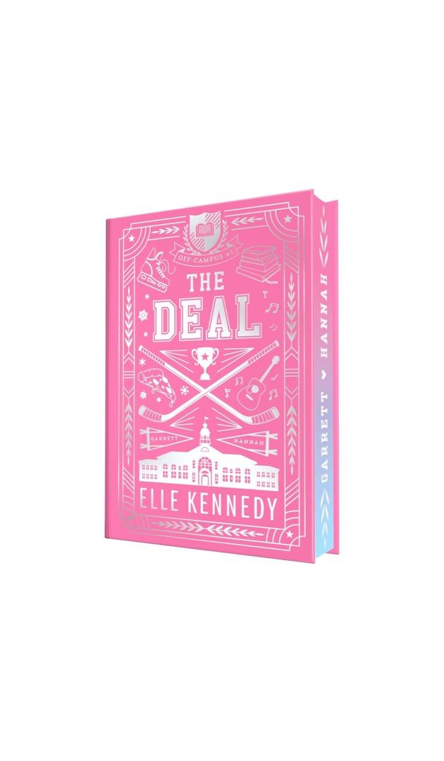 The Deal (Off-Campus 1) by Elle Kennedy (Category: Storybooks) located in Manila. Submitted by oddbooks (Listing ID 1439360229, Image 1). Description: The Deal by Elle Kennedy - Romance ✅ Collector's Edition ✅ Hardbound ✅ Brand new 🔴 ETA 10-30 days - Full payment required Manila.