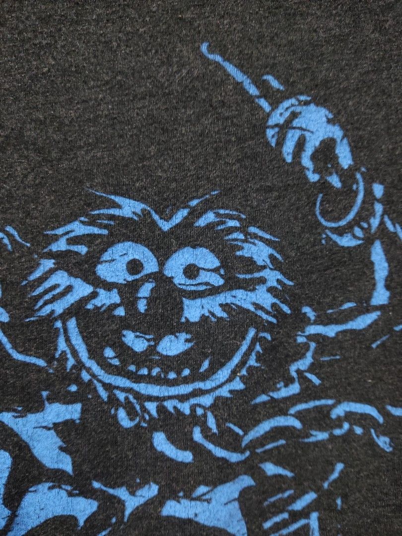The Muppets Drummer Animal (Category: Tshirts & Polo Shirts ) located in Bulacan. Submitted by thr1ft_things (Listing ID 1439406888, Image 3). Description: Disney Park's The Muppets Drummer Animal Size: XL Condition: Good has hairlines for safety Color Rate: 9/10 Loc. Marilao Bulacan.