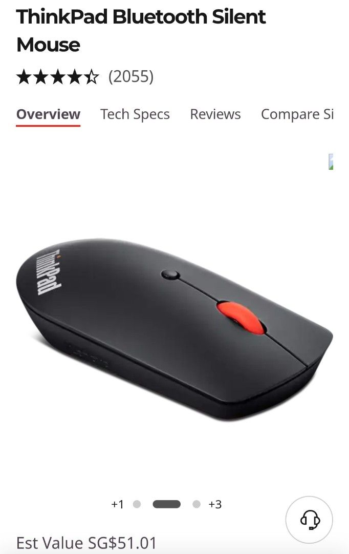 ThinkPad Bluetooth Silent Mouse461170440616038401