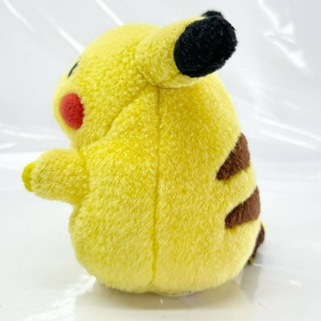TOMY Red Tag POKEMON Pikachu Plush Toy - Cute Plush Toy with Rumbling ...