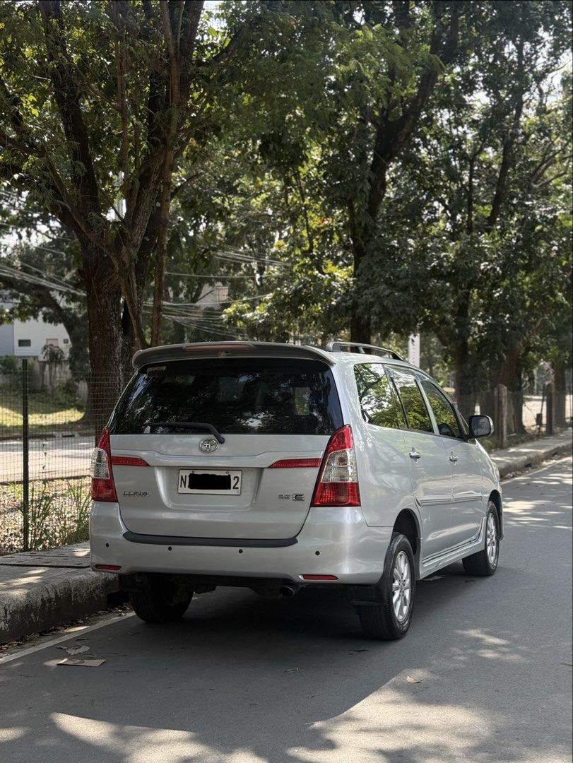 Toyota Innova (Category: Used Cars) located in Angono. Submitted by xxcespxx (Listing ID 1439272395, Image 3). Description: Innova 2016 E •Automatic Transmission •Diesel Engine •Original Paint (Still presentable) •fresh and intact interior (Leather seat cover since day 1) •Complete G Variant accessories from CASA •Solid under-chassis •89,XXX KM Odometer •Complete clean papers (With manual & booklet) •Registered until February 2027 (2 ending plate