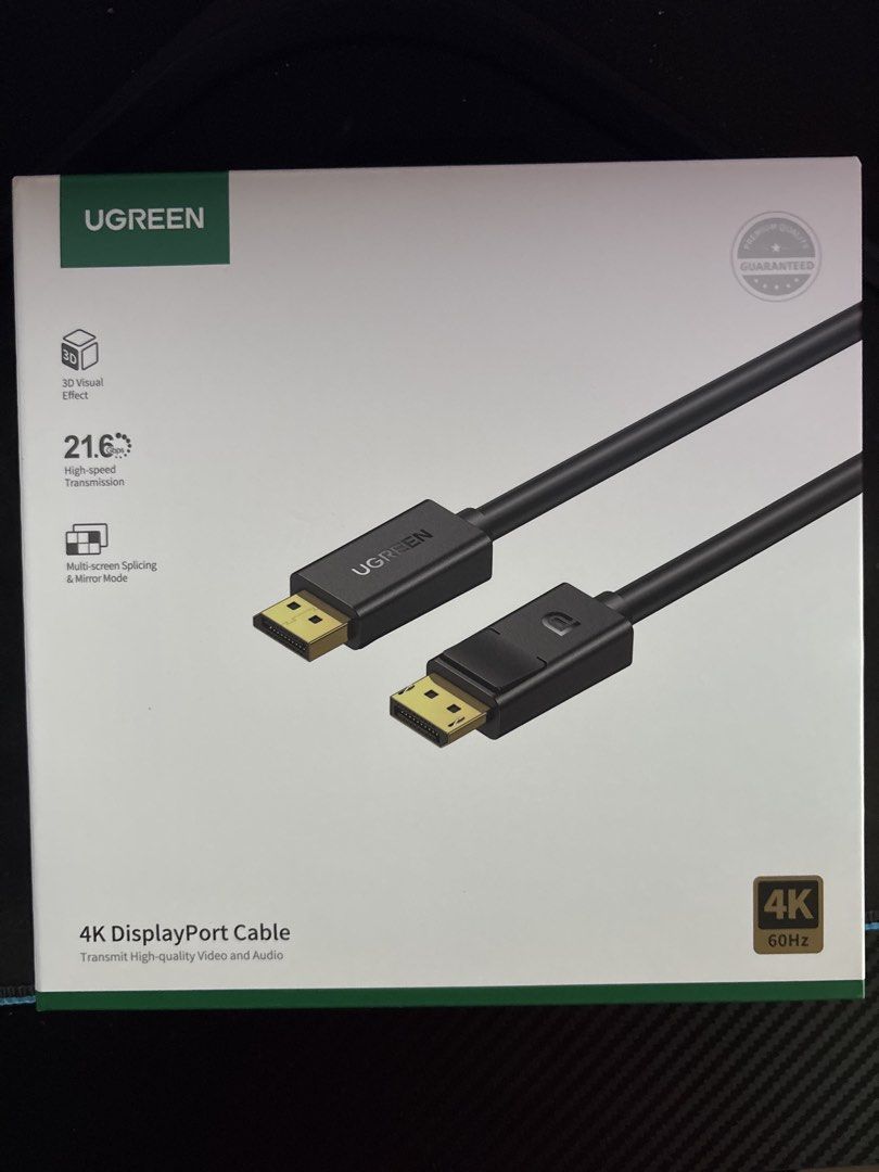 UGREEN 4K DisplayPort Cable461066204223252480