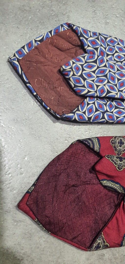 VINTAGE CHRISTIAN DIOR TIES (Category: Ties) located in Laoag. Submitted by floydg_corpuz22 (Listing ID 1439377062, Image 3). Description: Vintage cd ties One size 2 Excellent 2 with issue (see pic) Selling aspack 450+sf.