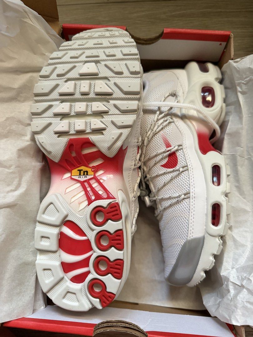 Wmns Nike Air Max Plus Lace (Category: Sneakers) located in Marikina City. Submitted by marvim (Listing ID 1439332559, Image 2). Description: Nike Women’s Air Max Plus Lace Nike Women’s Air Max Plus Lace Size: 3.5 UK / 23 cm / US 6 Unused Guaranteed authentic / Purchased from Footlocker Shipping c/o buyer.