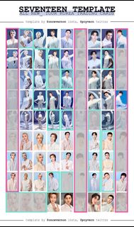 WTS Seventeen World Tour 'New' Carat Zone Photocards, Hobbies