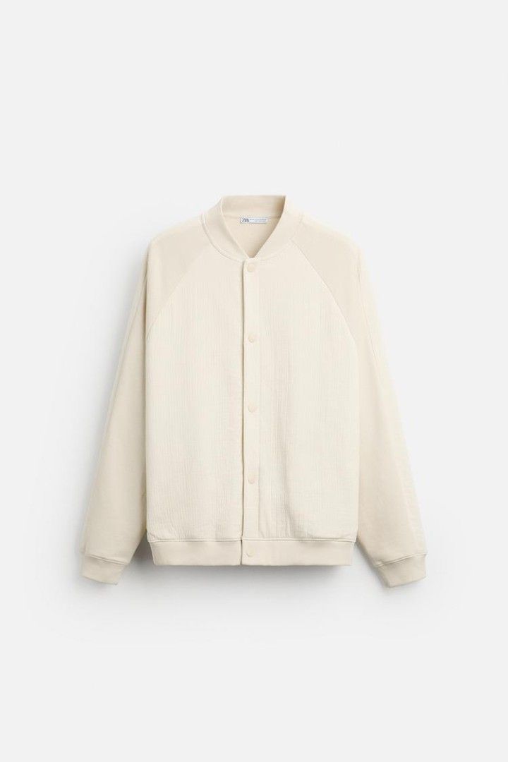 Zara Textured Bomber Jacket |Never Used | Size: Large-XL (Category: Coats, Jackets and Outerwear) located in Quezon City. Submitted by johnsandhens (Listing ID 1439320461, Image 1). Description: Zara Textured Bomber Jacket |Never Used | Size: L-XL (42-44) Return and Exchange Policy: Please choose carefully, as we do not provide refunds or exchanges once a purchase is completed. High-end quality at a price that fits your budget perfectly! -Johnsan