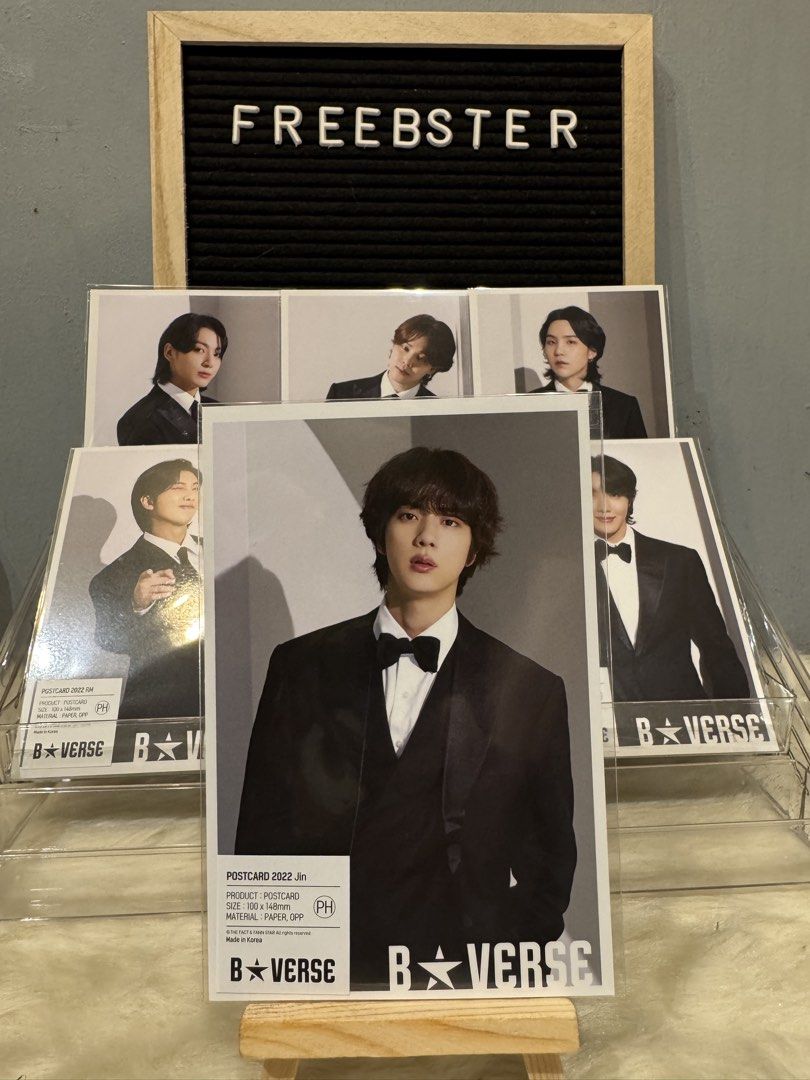 [100% Original] BVerse BTS 2022 SPECIAL (BTS Photocards) (Category: K-Wave Merchandise) located in Makati City. Submitted by freebster (Listing ID 1439598695, Image 3). Description: 300 each.