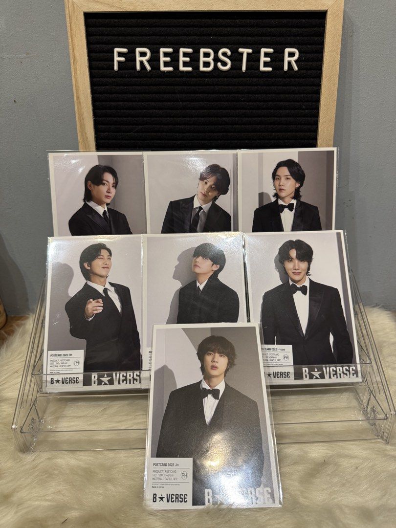 [100% Original] BVerse BTS 2022 SPECIAL (BTS Photocards) (Category: K-Wave Merchandise) located in Makati City. Submitted by freebster (Listing ID 1439598695, Image 1). Description: 300 each.