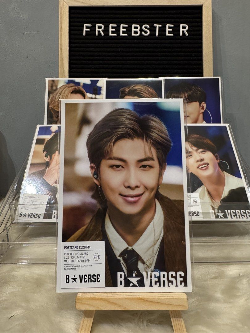 [100% Original] BVerse BTS Postcard 2020 (BTS Photocards) (Category: K-Wave Merchandise) located in Makati City. Submitted by freebster (Listing ID 1439591647, Image 3). Description: 300 each!.