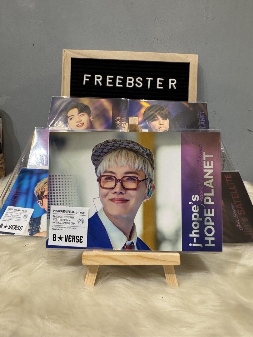 [100% Original] BVerse BTS Postcard SPECIAL (BTS Photocards) (Category: K-Wave Merchandise) located in Makati City. Submitted by freebster (Listing ID 1439595204, Image 3). Description: 350 each.