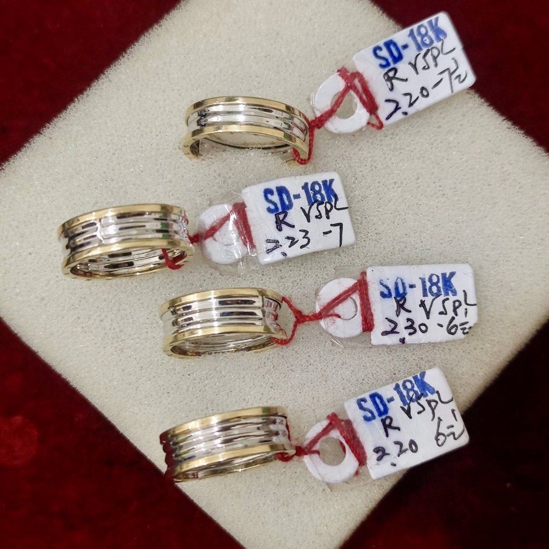 18k Saudi gold 2tone rings (Category: Rings) located in Manila. Submitted by reenacedric (Listing ID 1439462131, Image 3). Description: .